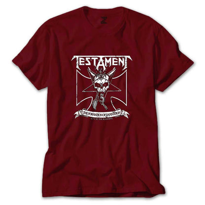 Testament Trending Renkli Tişört