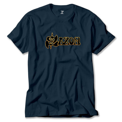 Saxon Gold Logo Renkli Tişört