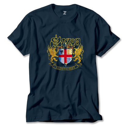 Saxon Lionheart Renkli Tişört