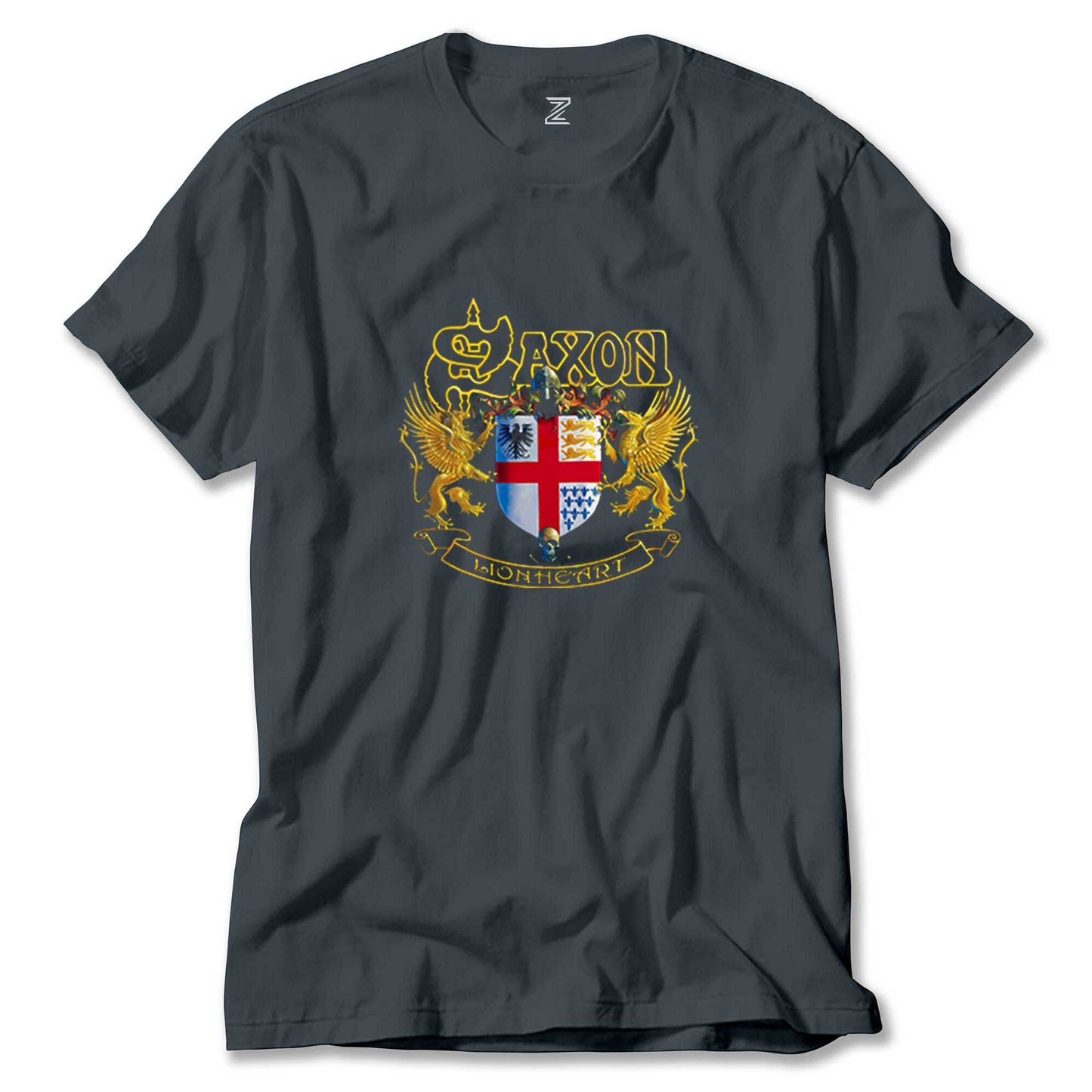 Saxon Lionheart Renkli Tişört