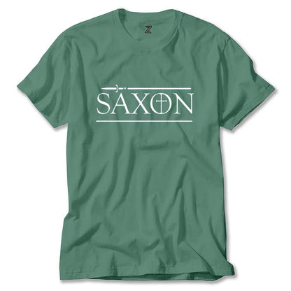 Saxon Logo Renkli Tişört