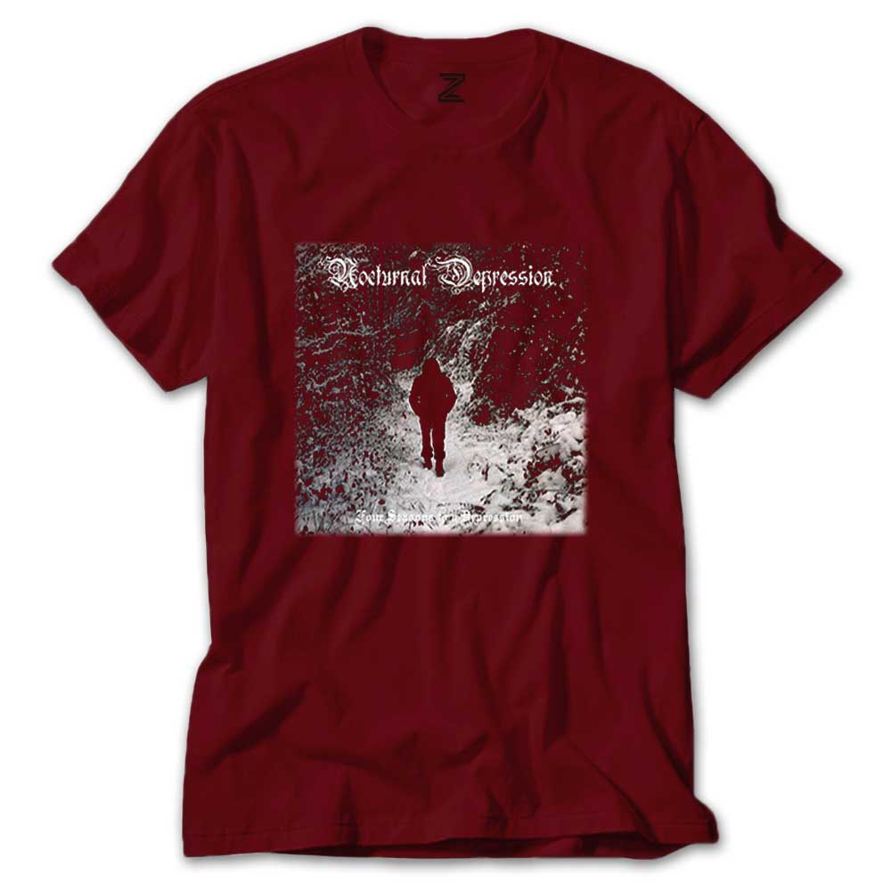 Nocturnal Depression Four Seasons Renkli Tişört