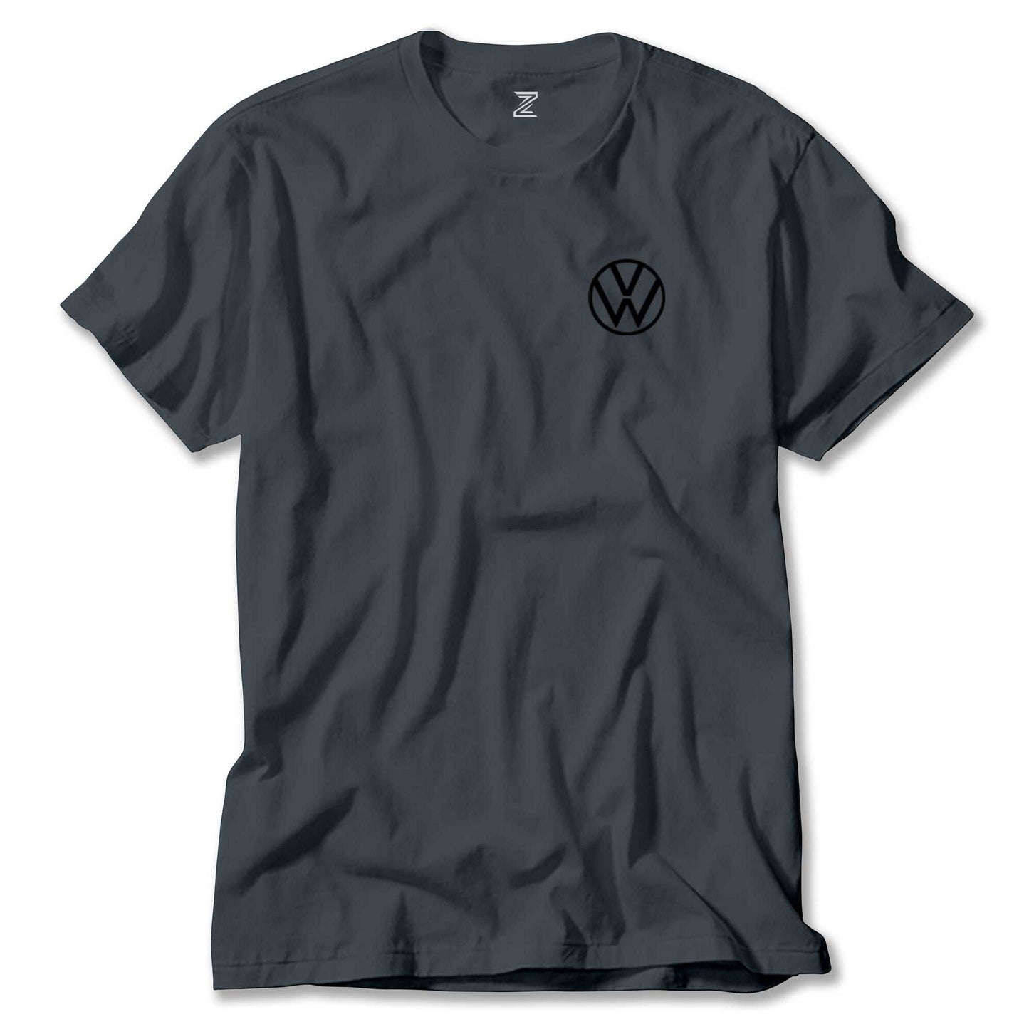 Volkswagen New Black Logo Renkli Tişört