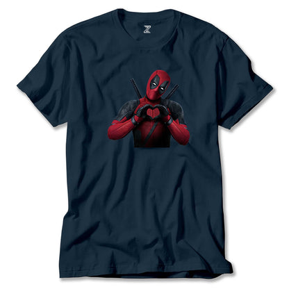 Deadpool Love Renkli Tişört