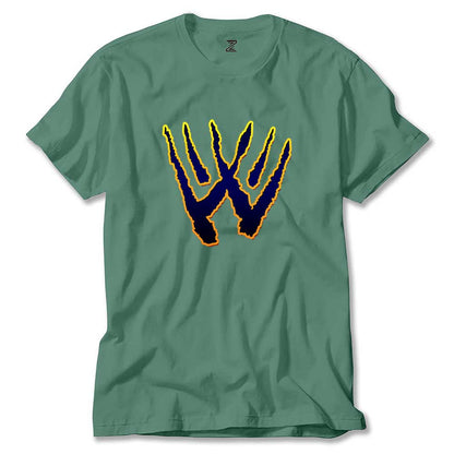 Wolverine Logo Renkli Tişört