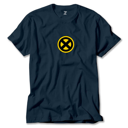 X men Yellow Logo Renkli Tişört