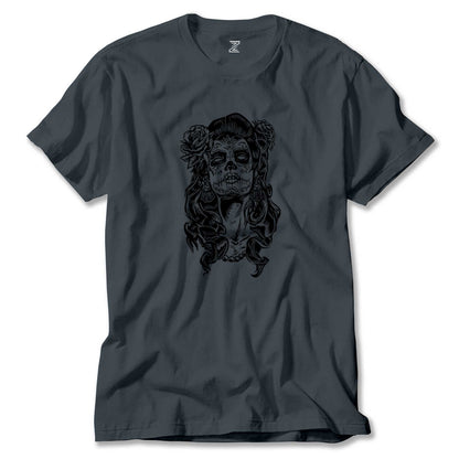La Calavera Catrina Renkli Tişört