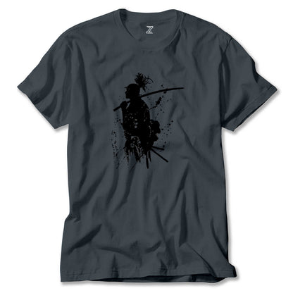 Samurai Miyamoto Musashi Renkli Tişört