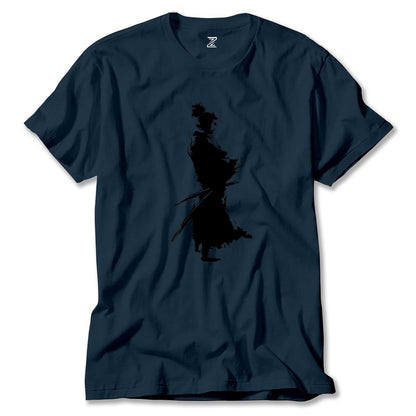 Samurai Musashi Portre Renkli Tişört