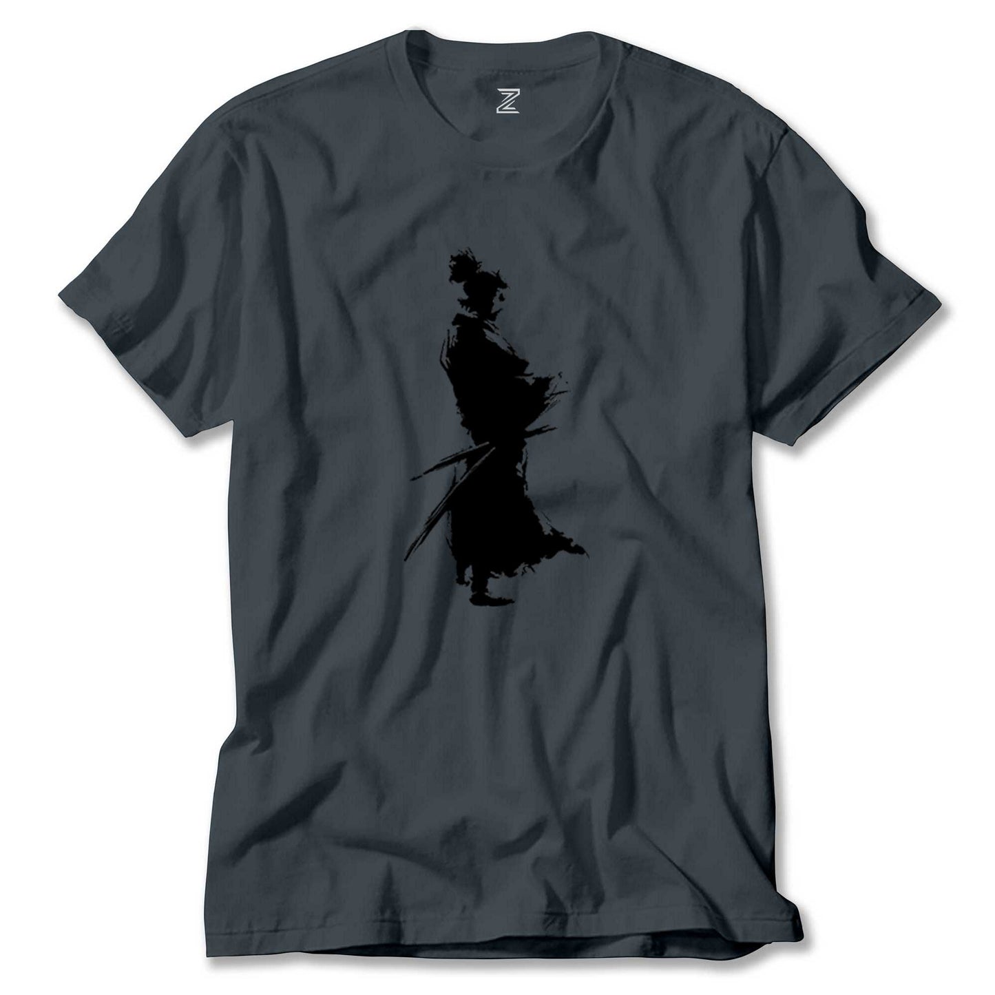 Samurai Musashi Portre Renkli Tişört