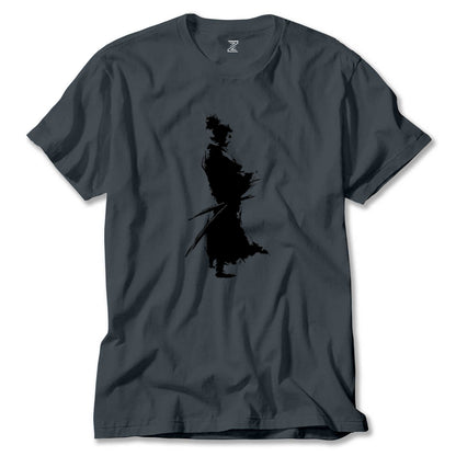 Samurai Musashi Portre Renkli Tişört
