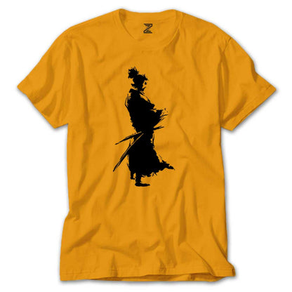 Samurai Musashi Portre Renkli Tişört