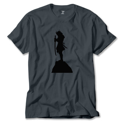 Samurai Portre Renkli Tişört