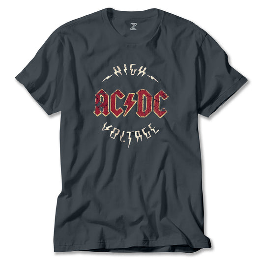 Ac Dc Logo Vintage Renkli Tişört