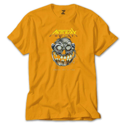 Anthrax Amung The Living Renkli Tişört