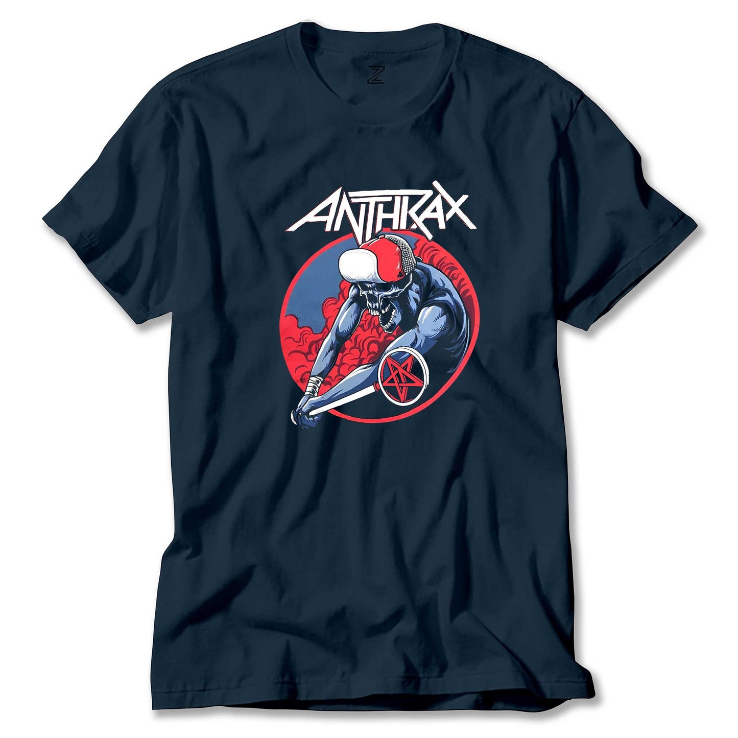 Anthrax Pentegram Renkli Tişört
