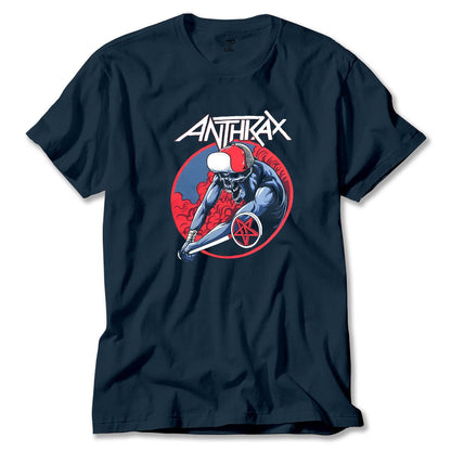 Anthrax Pentegram Renkli Tişört