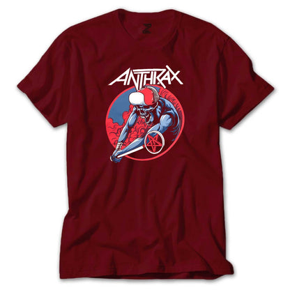 Anthrax Pentegram Renkli Tişört