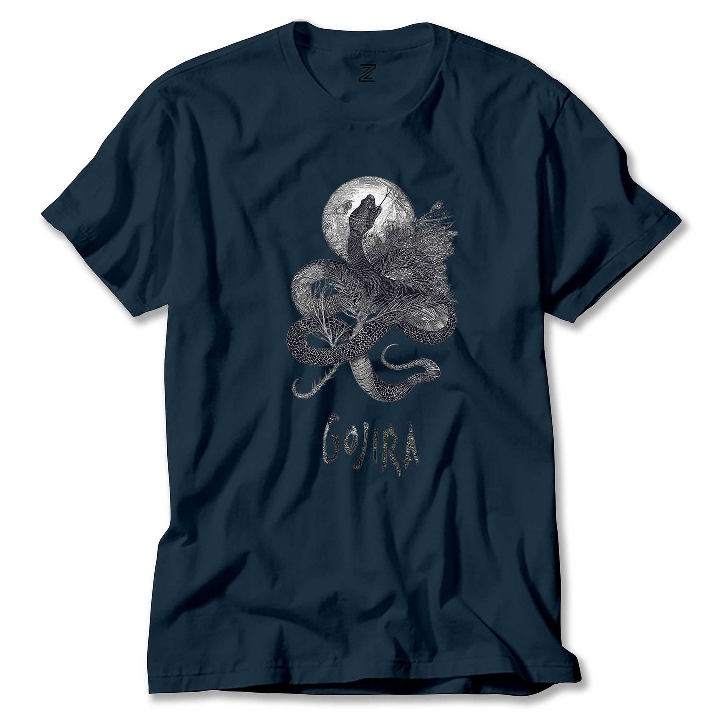 Gojira Snake and Moon Renkli Tişört