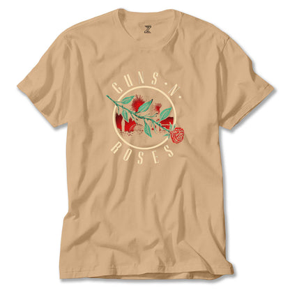 Guns N Roses Logo 2 Renkli Tişört