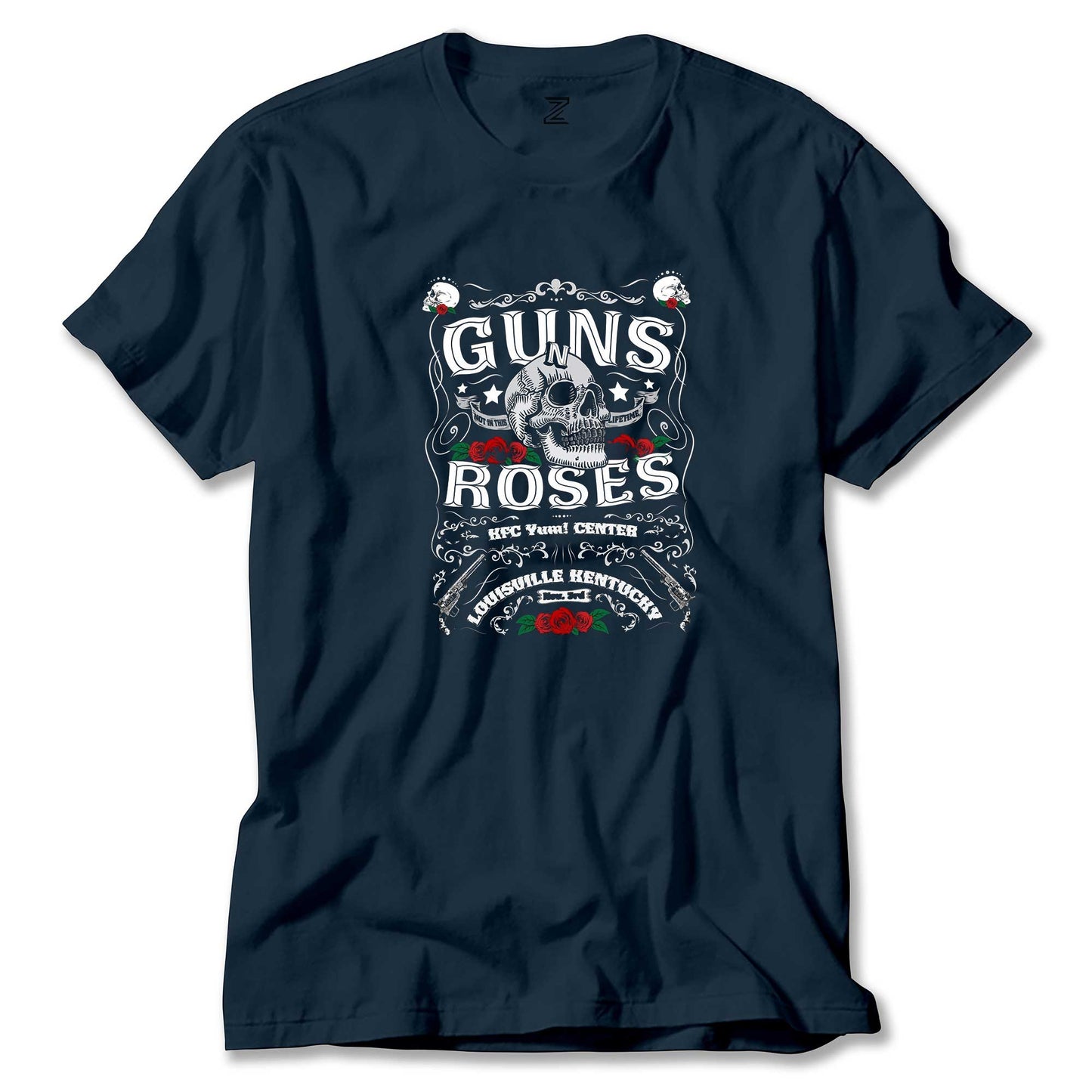 Guns N Roses Louisulle Kentucky Renkli Tişört