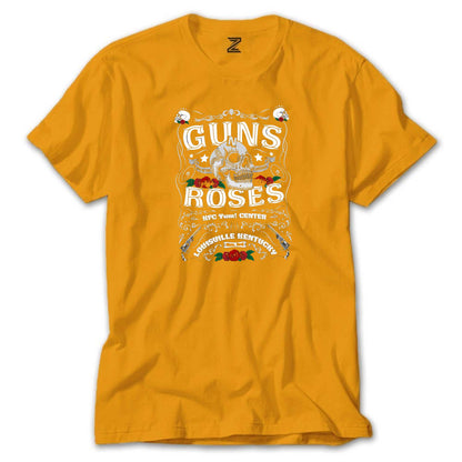 Guns N Roses Louisulle Kentucky Renkli Tişört