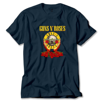 Guns N Roses Hands and Light Renkli Tişört