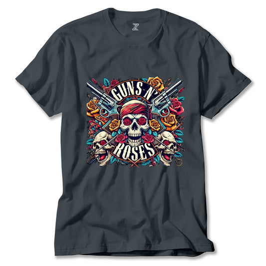 Guns N Roses Ok Dry Head Renkli Tişört