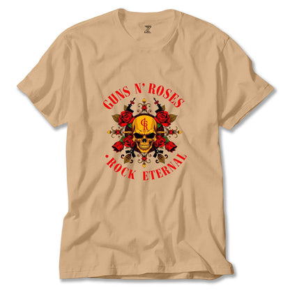 Guns N Roses Rock Eternal Renkli Tişört