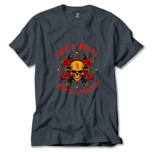 Guns N Roses Rock Eternal Renkli Tişört