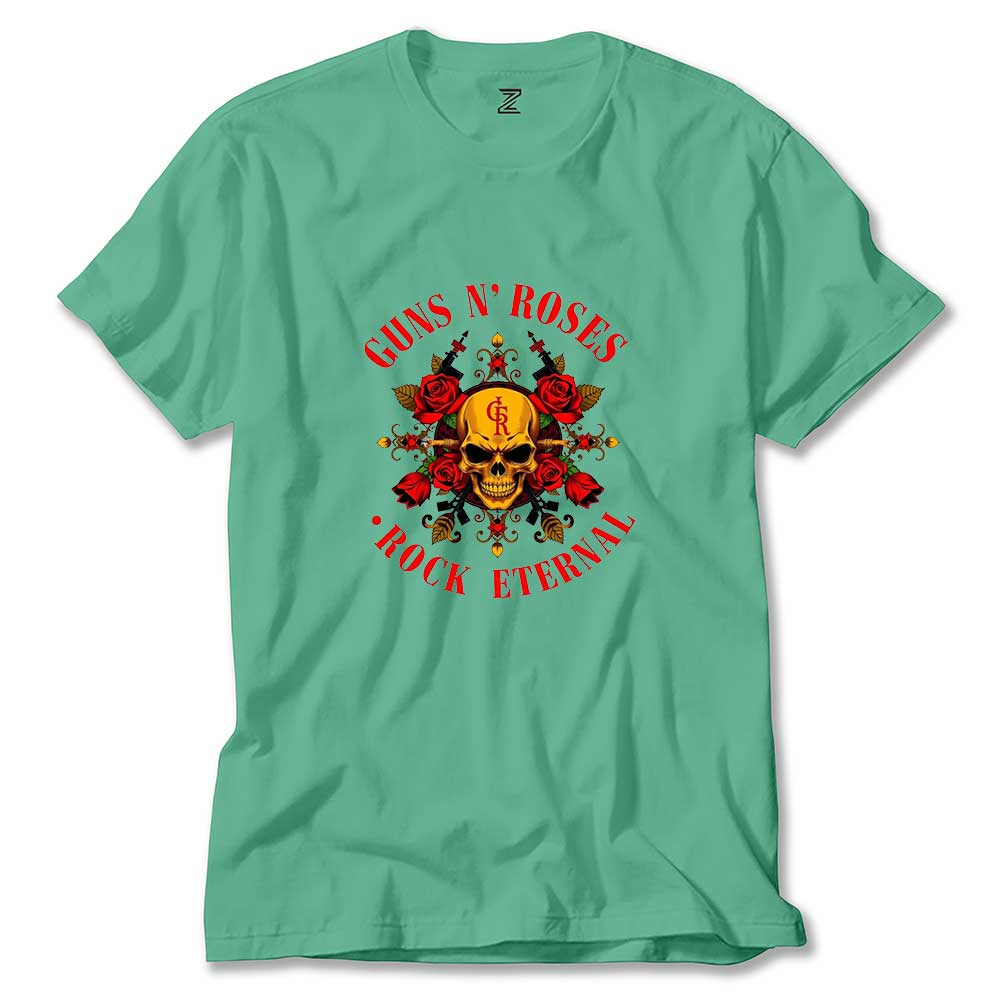 Guns N Roses Rock Eternal Renkli Tişört