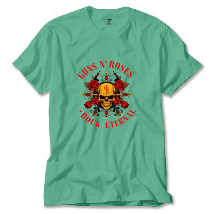 Guns N Roses Rock Eternal Renkli Tişört