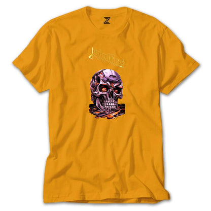 Judas Priest Modern Skeleton Renkli Tişört