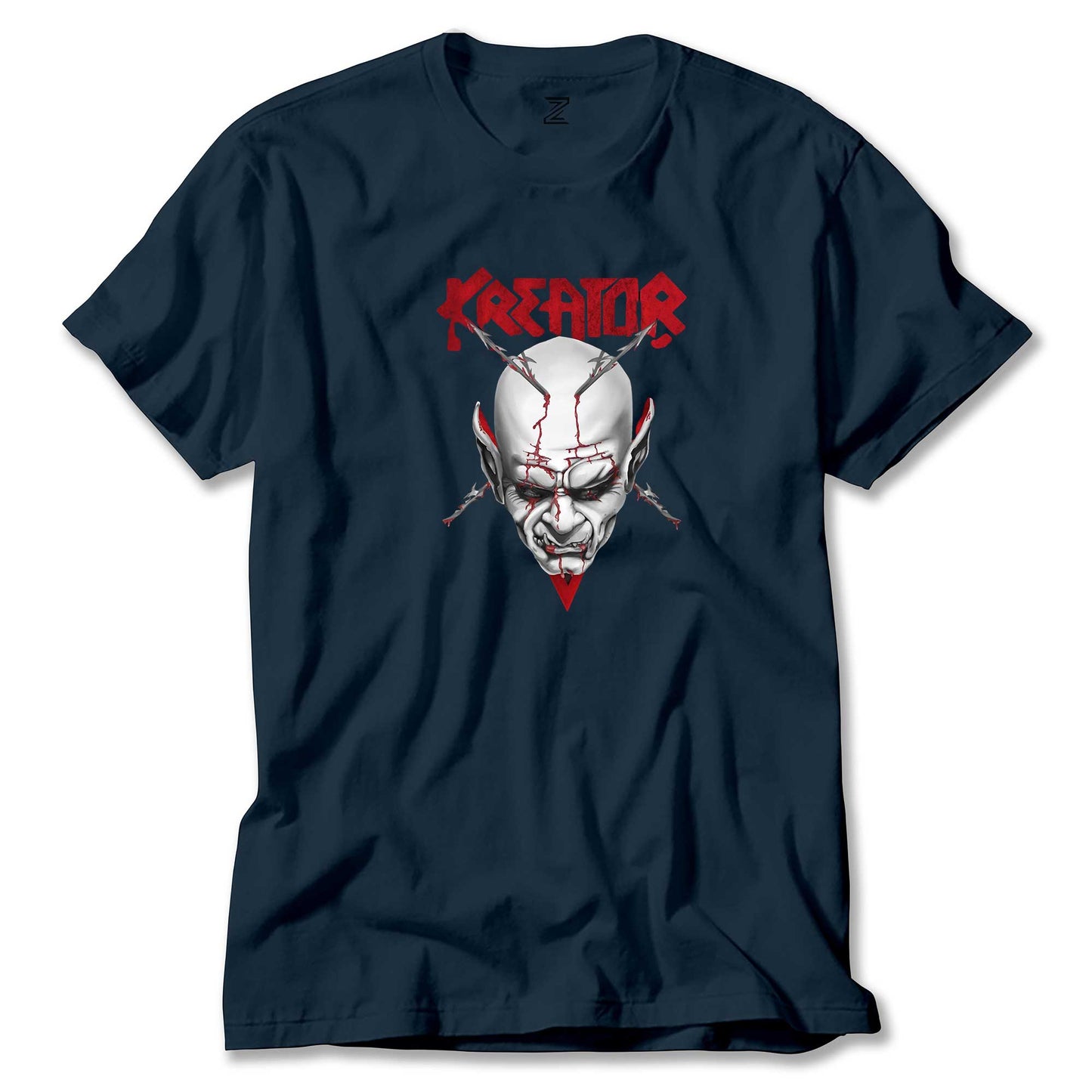 Kreator Siluet Logo Renkli Tişört
