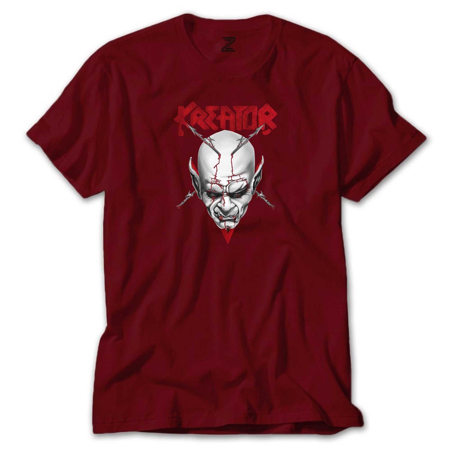 Kreator Siluet Logo Renkli Tişört