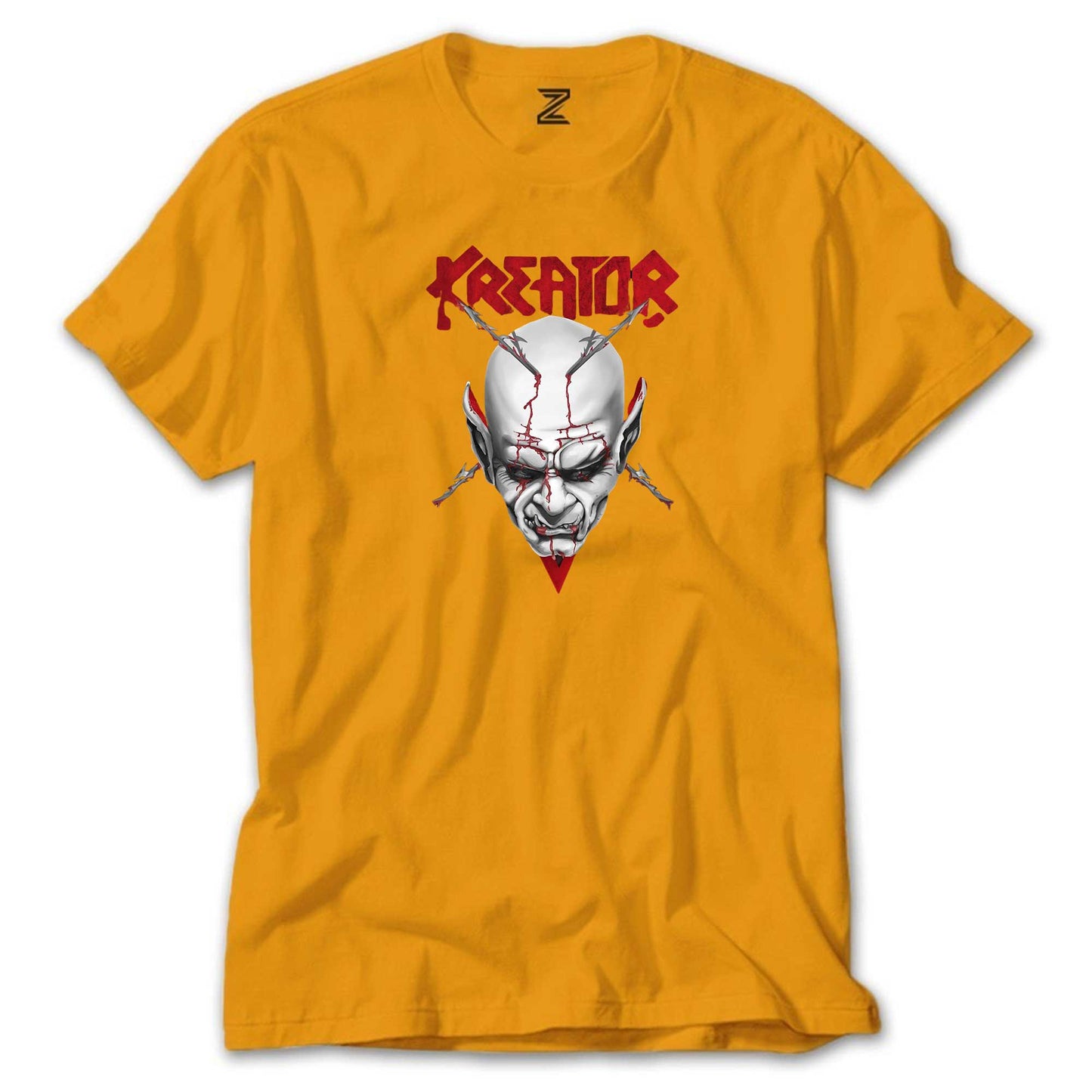 Kreator Siluet Logo Renkli Tişört
