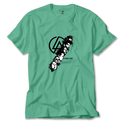 Linkin Park Logo Siluet Renkli Tişört