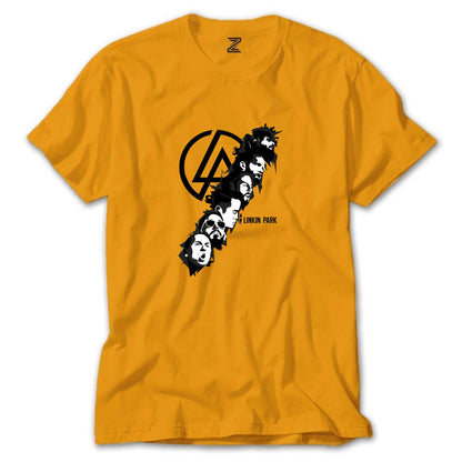 Linkin Park Logo Siluet Renkli Tişört