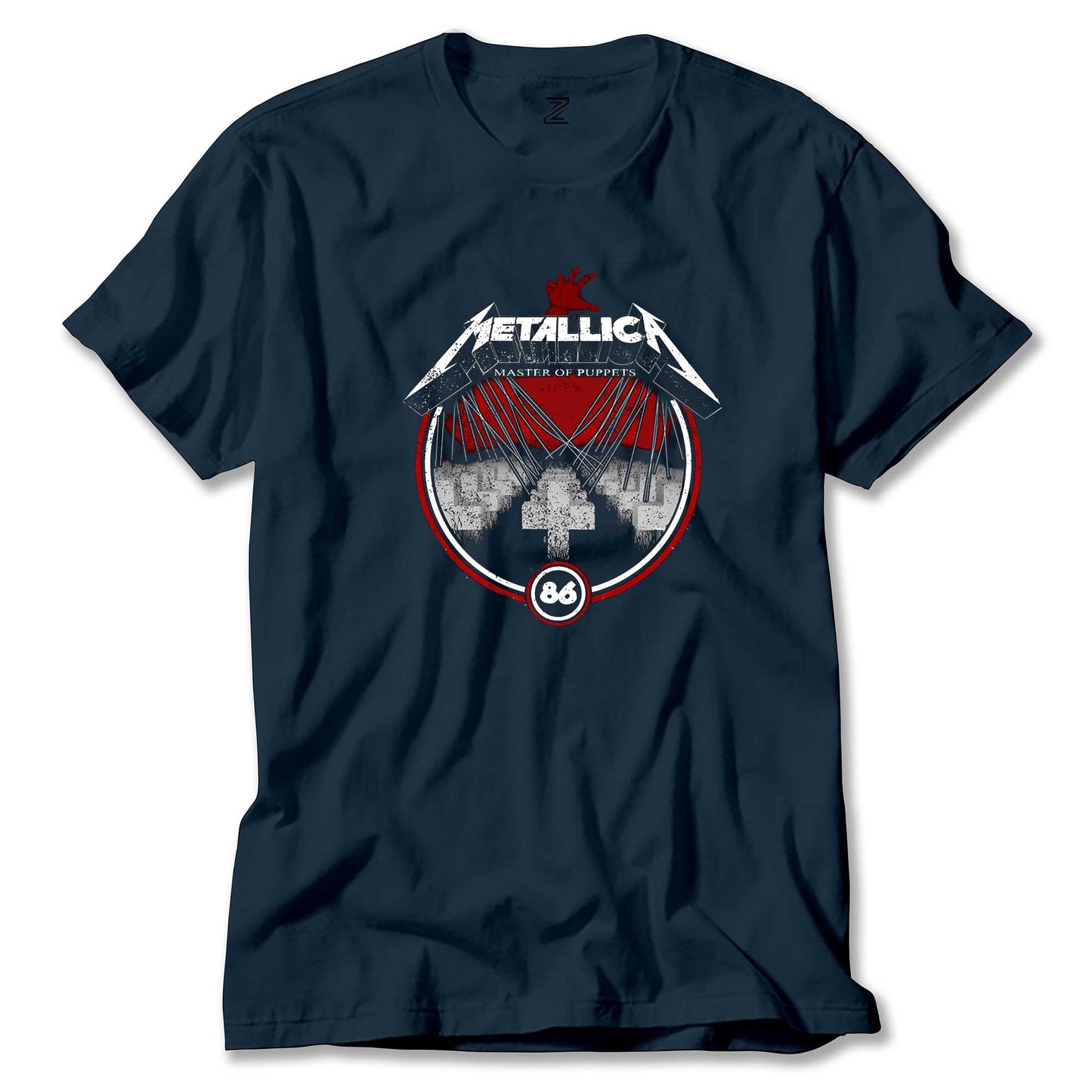 Metallica Master of Puppets Albums Renkli Tişört