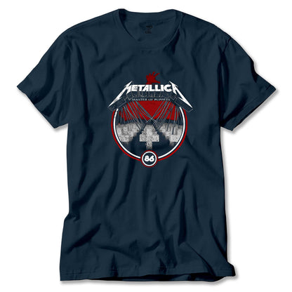 Metallica Master of Puppets Albums Renkli Tişört