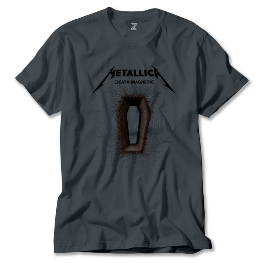 Metallica Death Magnetic Albums Renkli Tişört