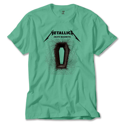 Metallica Death Magnetic Albums Renkli Tişört