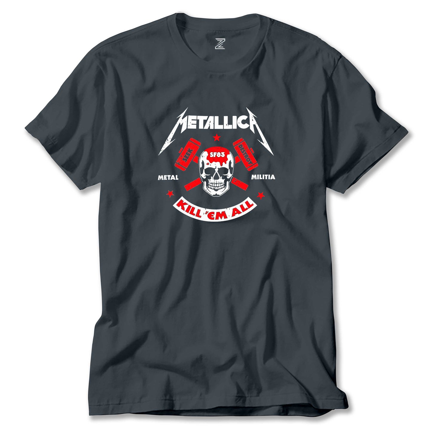 Metallica Kill'em All Renkli Tişört