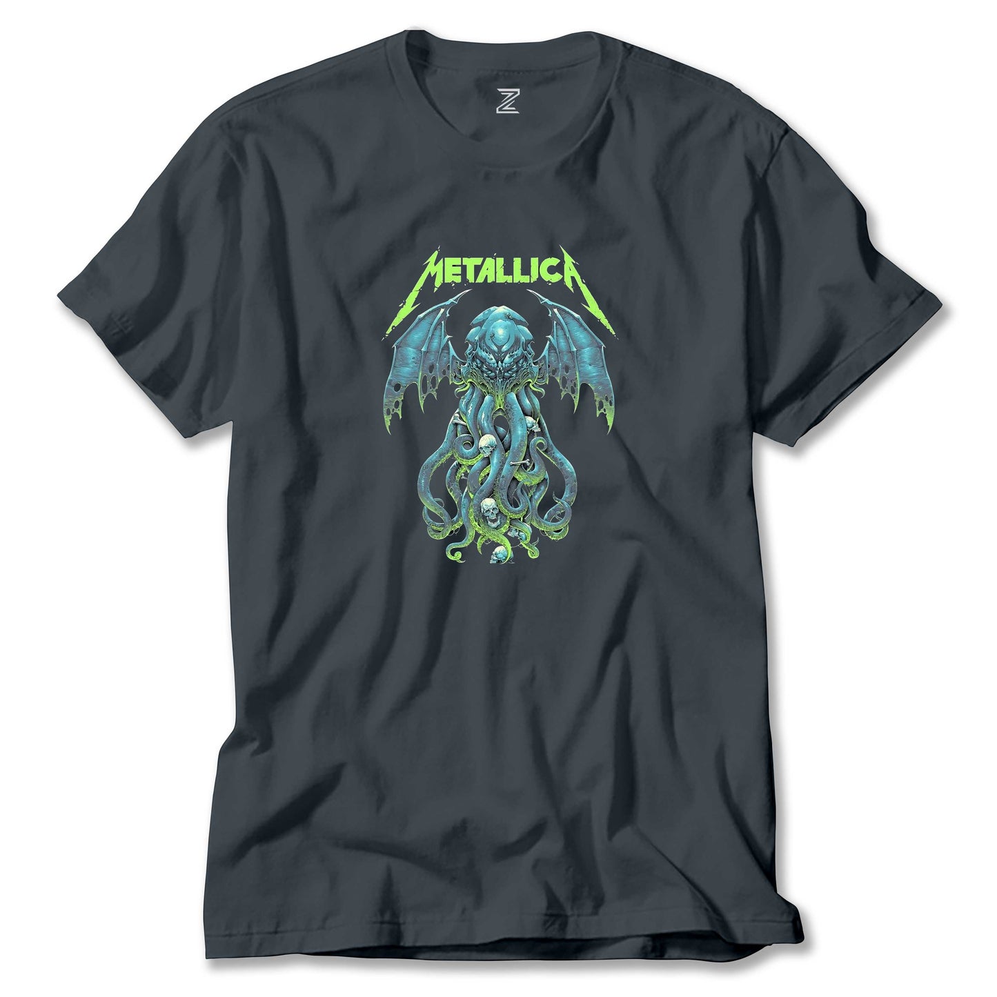 Metallica Octopus Bat Renkli Tişört