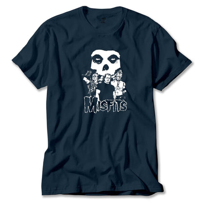 Misfits Grup Logo Renkli Tişört