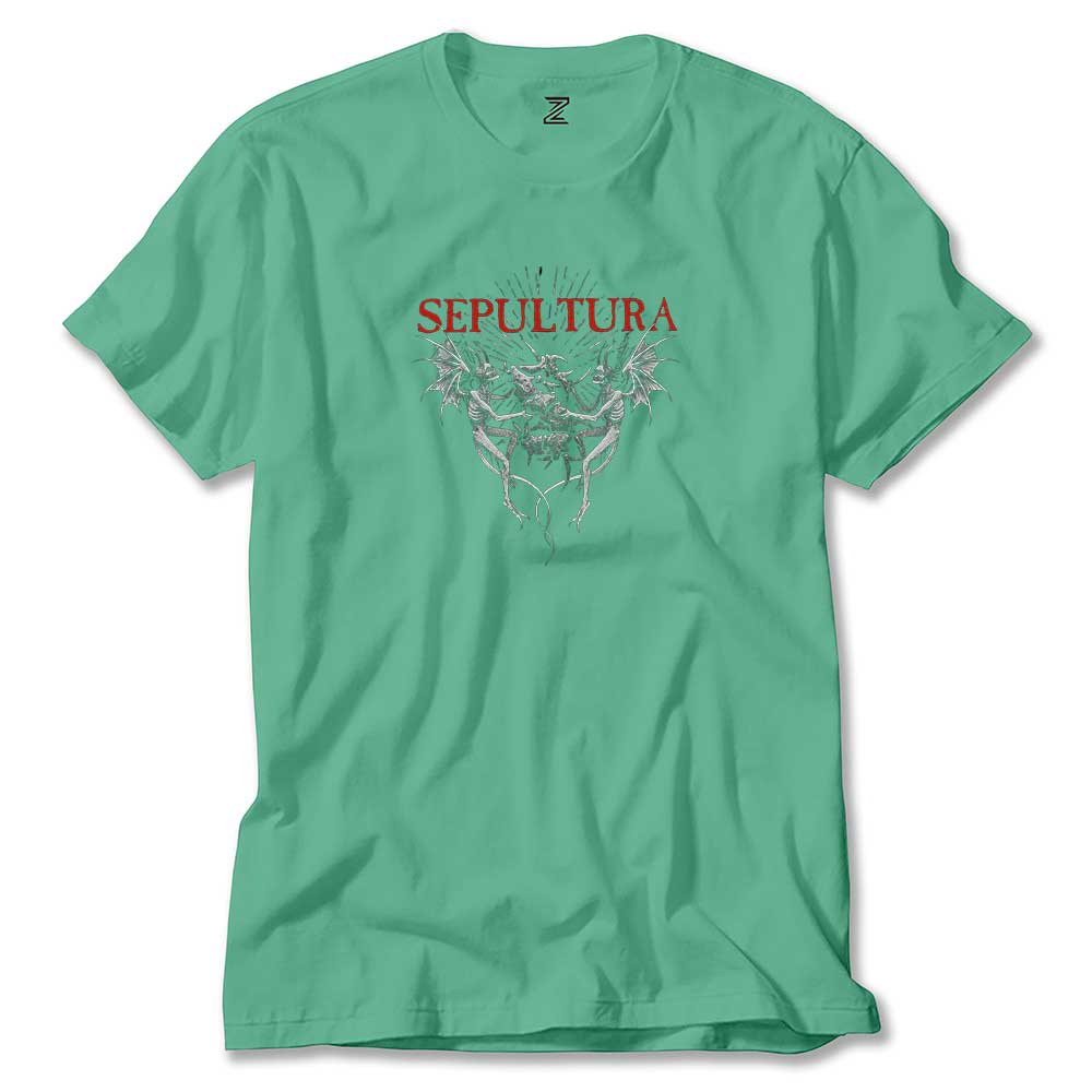 Sepultura Renkli Tişört
