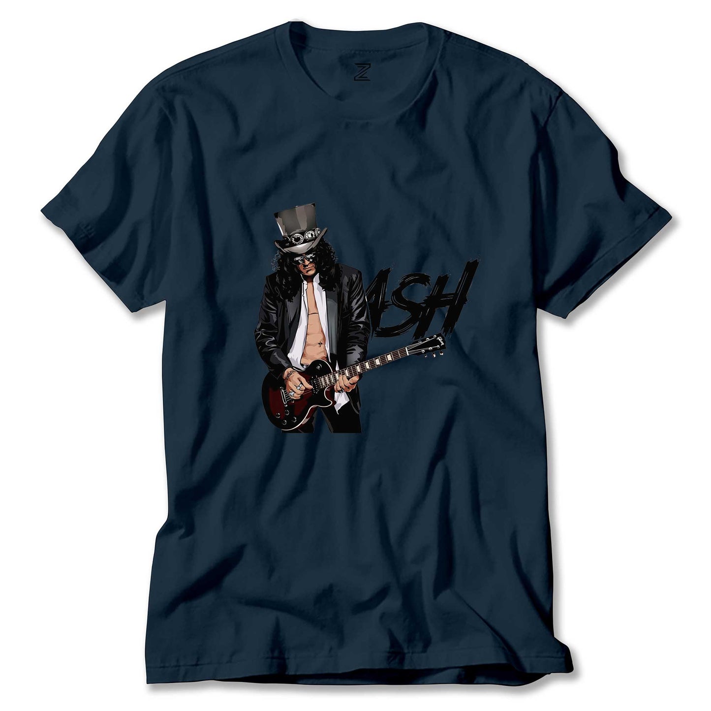 Slash Siluet Logo Renkli Tişört