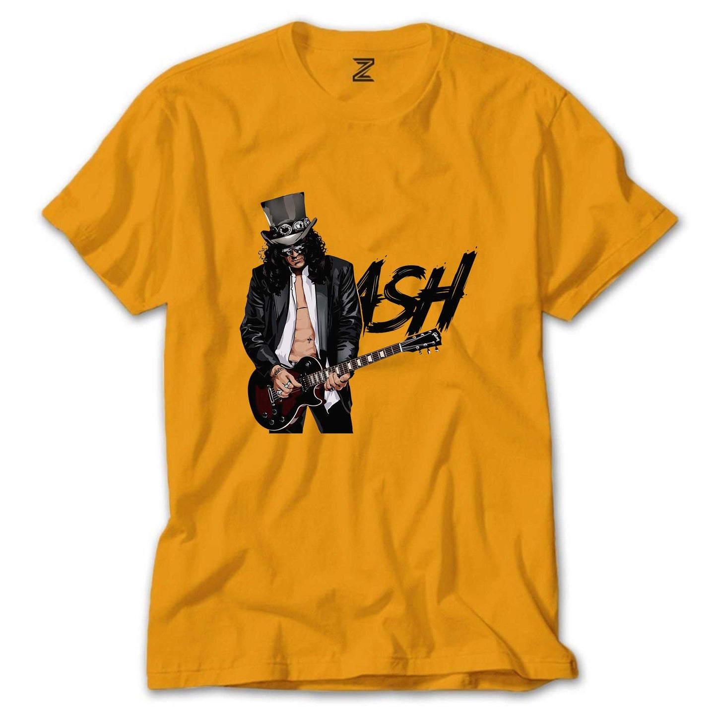 Slash Siluet Logo Renkli Tişört