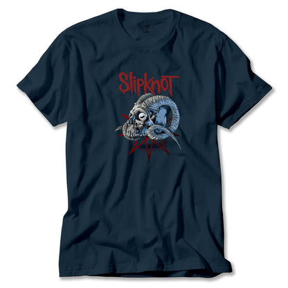 Slipknot Ram Head Renkli Tişört