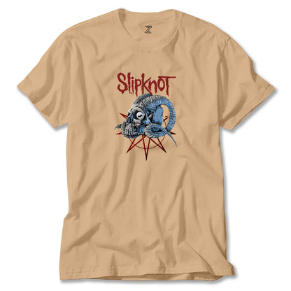 Slipknot Ram Head Renkli Tişört